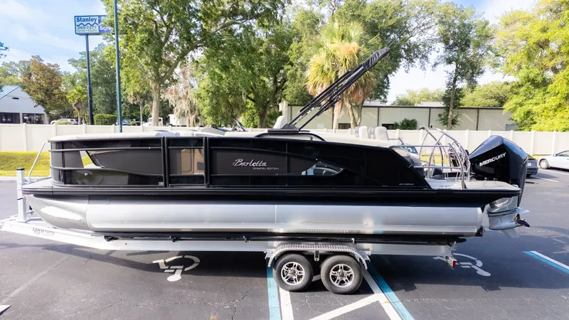 The Image of 2026 Barletta Lusso L23M on a trailer in a parking lot. - 1