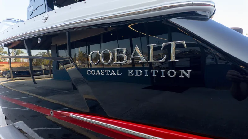 Slide: The Image of Close-up of the Cobalt R6B with "Coastal Edition" lettering. - 3