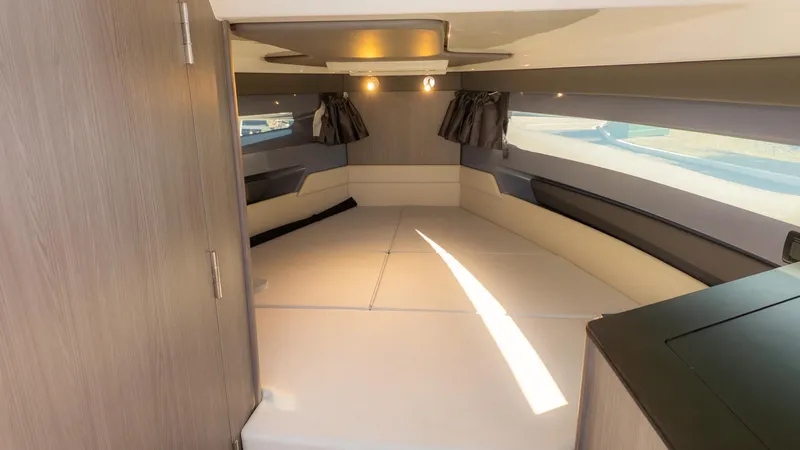 Slide: The Image of Interior of the 2026 Navan C30 with sleek seating and modern lighting. - 29