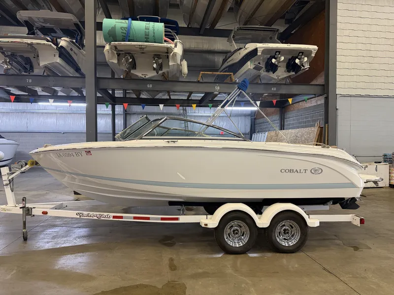 Slide: The Image of 2015 Cobalt 200 on a trailer in a storage facility. - 1
