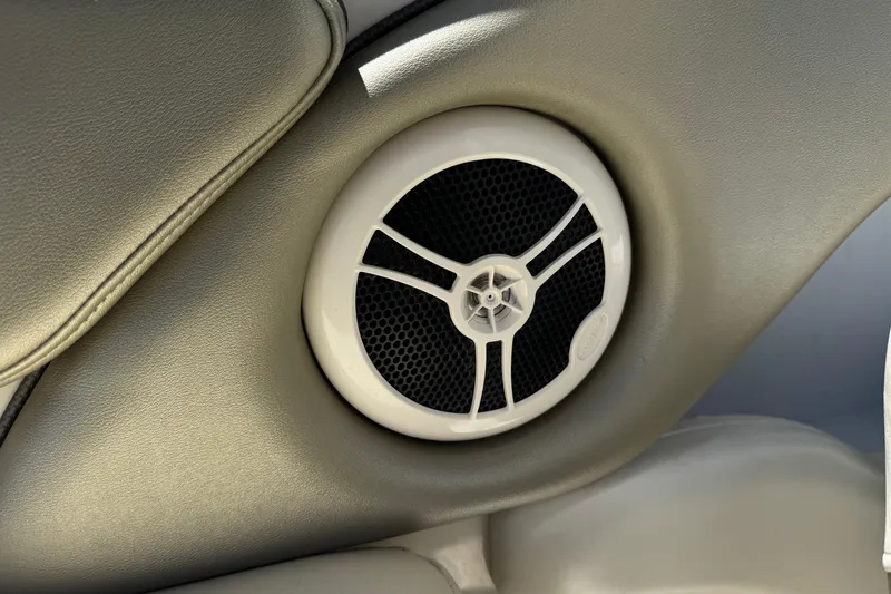 Slide: The Image of Speaker detail on 2007 Sea Ray 240 Sundeck boat interior. - 34