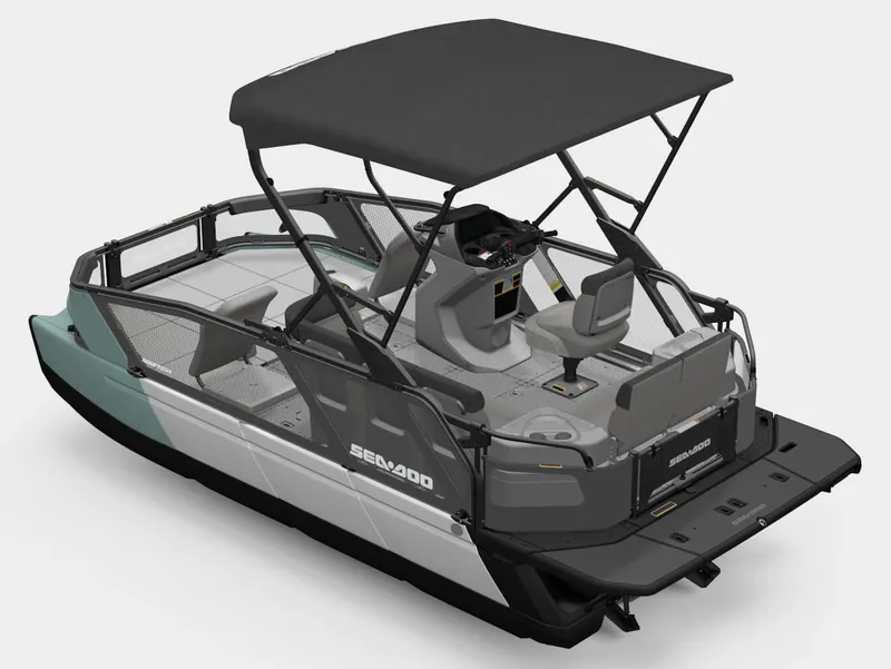 Slide: The Image of Sea-Doo Switch Sport 18 from 2026 with 300 hp and tech package. - 3
