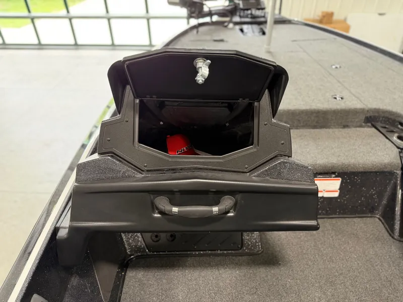 Slide: The Image of 2024 Nitro Z20 Pro with an open storage compartment on the deck. - 17