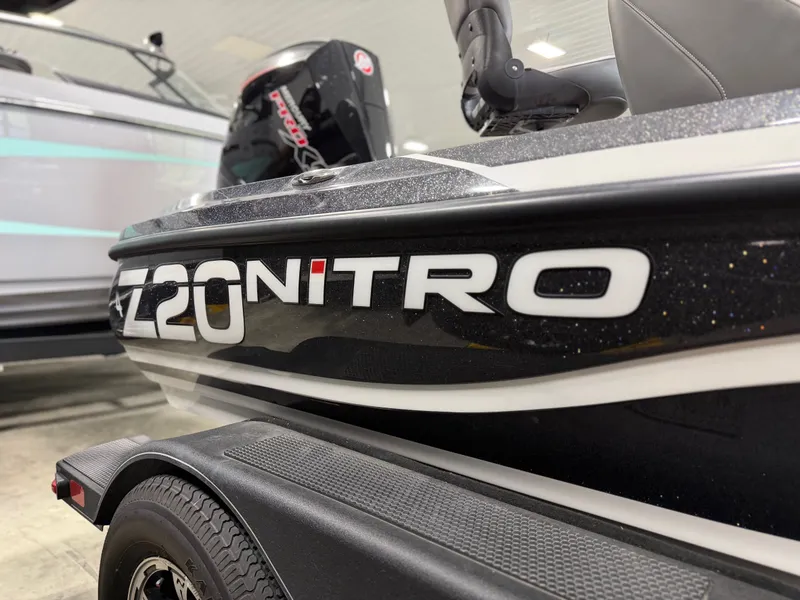Slide: The Image of 2024 Nitro Z20 Pro with sleek design and powerful engine. - 33