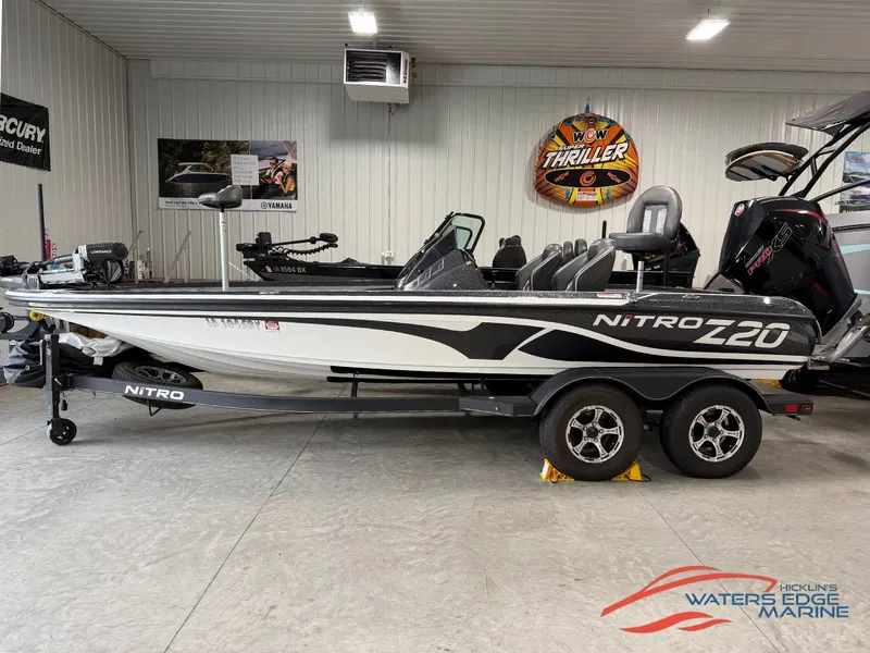The Image of 2024 Nitro Z20 Pro in a showroom on a trailer. - 1