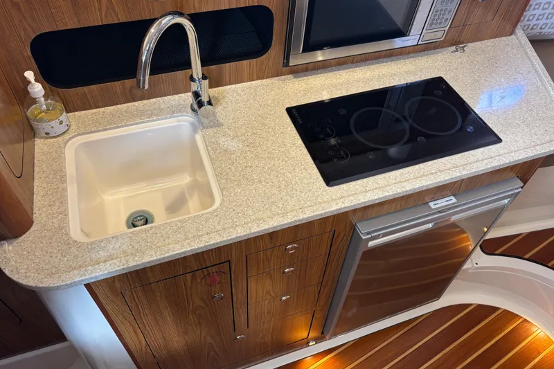 Slide: The Image of 2012 Pursuit 345 OS Galley - 45