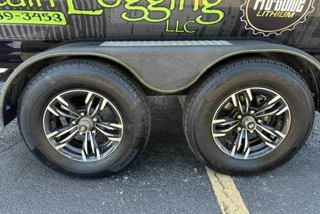 Slide: The Image of 2023 Caymas CX 20 PRO trailer wheels with stylish alloy rims. - 53
