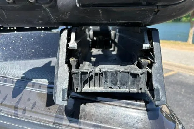 Slide: The Image of Close-up of a 2023 Caymas CX 20 PRO boat component, showing detailed structure and design. - 15