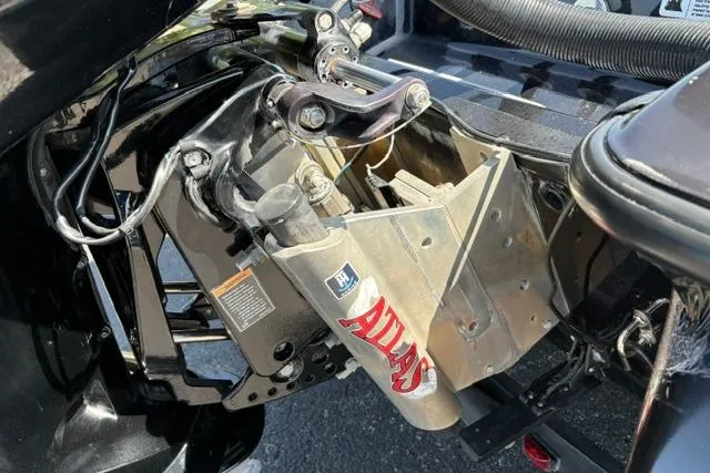 Slide: The Image of 2023 Caymas CX 20 PRO boat engine mount with Atlas hydraulic jack plate. - 42