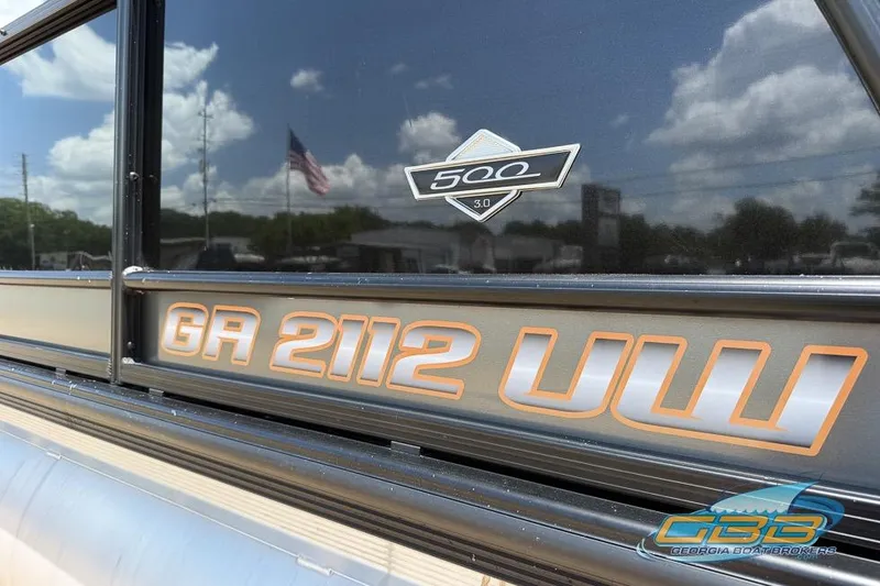 Slide: The Image of 2022 South Bay 523 SB2 ARCH boat with registration GR 2112 UW, Georgia Boat Brokers logo. - 14