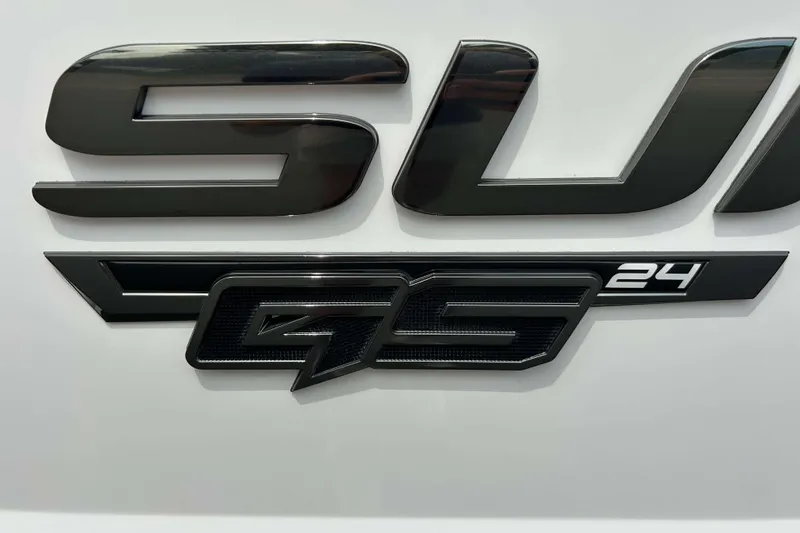 Slide: The Image of 2021 Nautique Super Air Nautique GS24 logo on white background. - 33