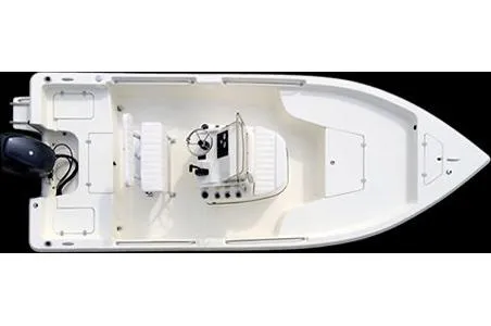 Slide: The Image of Manufacturer Provided Image: Top view of a 2025 Bulls Bay 2000 boat, showcasing its spacious deck layout. - 7