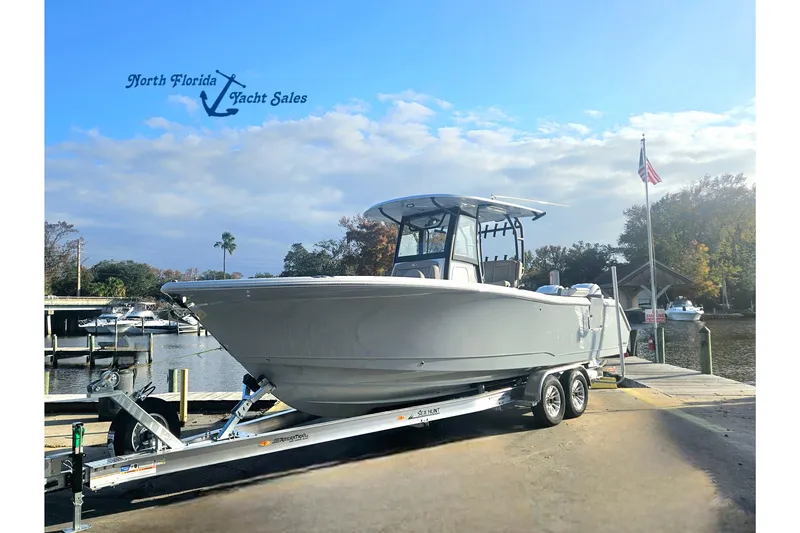 The Image of 2026 Sea Hunt Ultra 285 SE boat on trailer at North Florida Yacht Sales. - 0