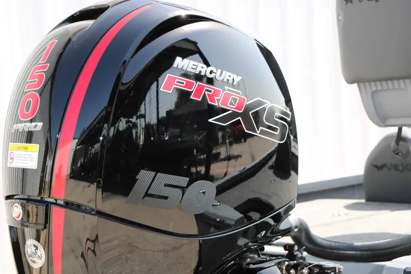 Slide: The Image of Mercury Pro XS outboard motor on a Vexus AVX 1980 boat. - 14