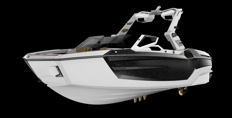 The Image of MasterCraft X23 2027: Sleek design with modern tower and luxurious interior. - 1