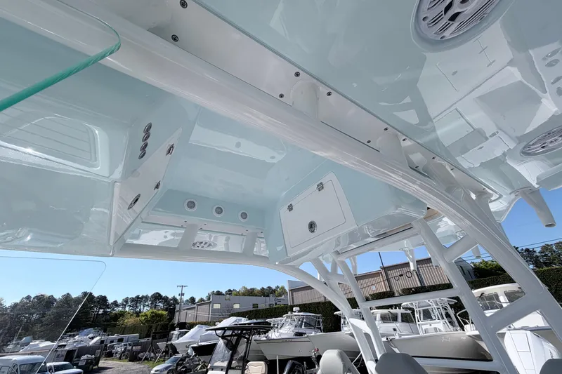 Slide: The Image of 2026 Cape Horn 39XS boat interior, showcasing sleek design and modern features. - 10