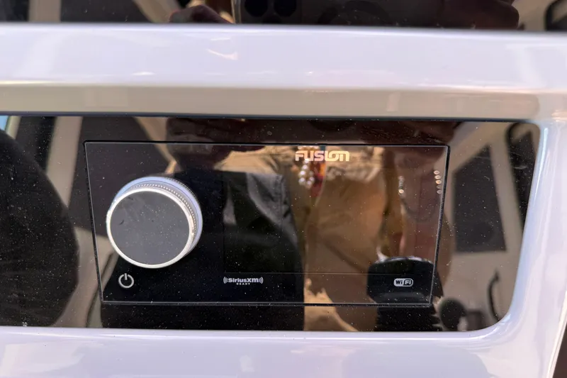 Slide: The Image of 2024 Navan C30 Fusion audio system with SiriusXM and WiFi connectivity. - 18