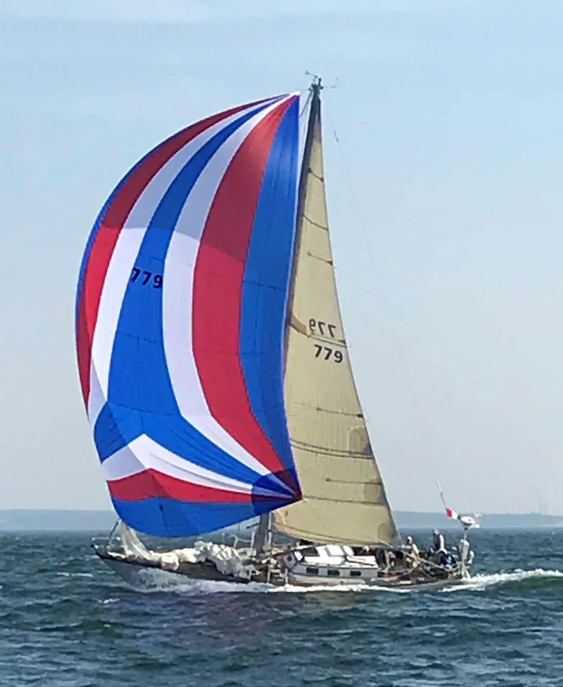 Slide: The Image of Under spinnaker - 31