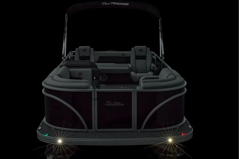Slide: The Image of Sun Tracker Party Barge 22 RF DLX 2026 - 81