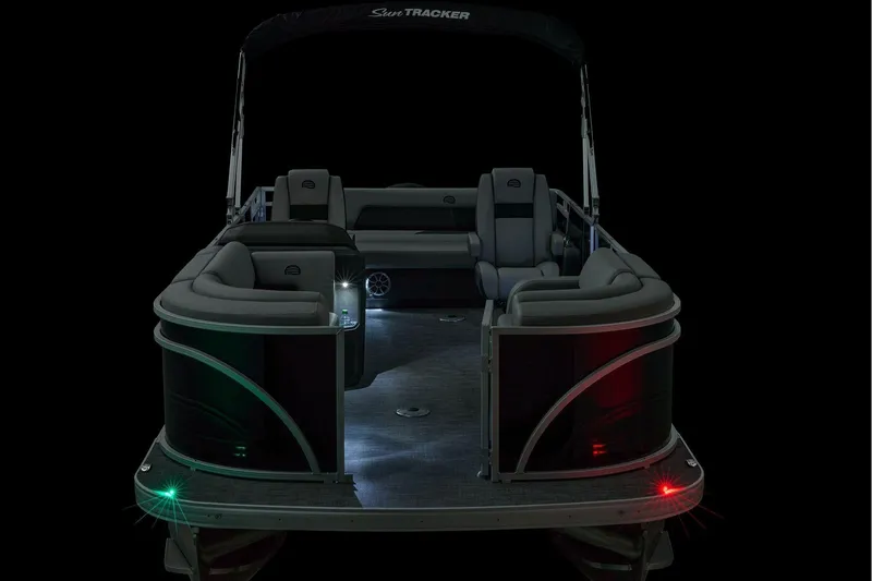 Slide: The Image of Sun Tracker Party Barge 22 RF DLX 2026 - 80