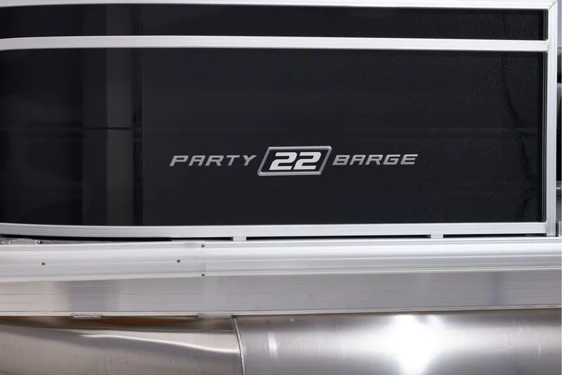 Slide: The Image of Sun Tracker Party Barge 22 RF DLX 2026 - 75
