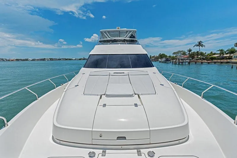 Slide: The Image of Luxury Marquis 65 MY yacht cruising on clear blue waters, 2005 model. - 45