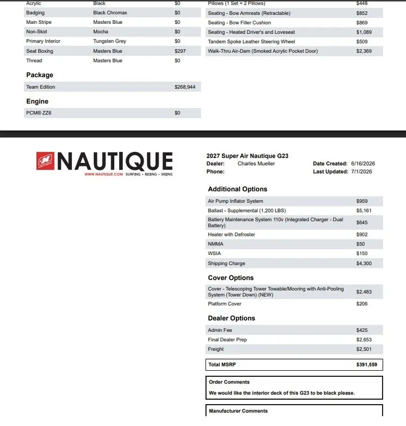 Slide: The Image of Nautique Super Air Nautique G23 2027 - 11