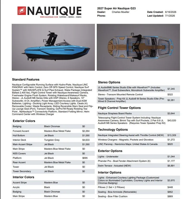 Slide: The Image of Nautique Super Air Nautique G23 2027 - 12