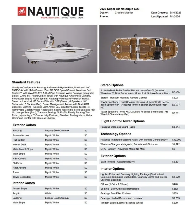 Slide: The Image of Nautique Super Air Nautique G23 2027 - 12