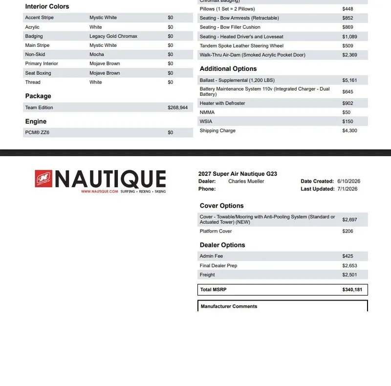 Slide: The Image of Nautique Super Air Nautique G23 2027 - 11