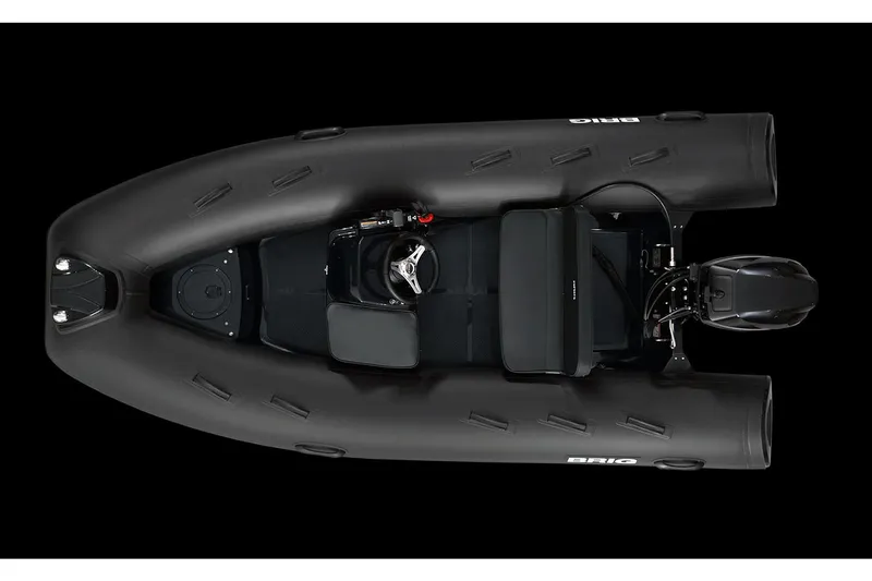 Slide: The Image of Manufacturer Provided Image: 2026 Brig Falcon Tender 360 inflatable boat, top view. - 2