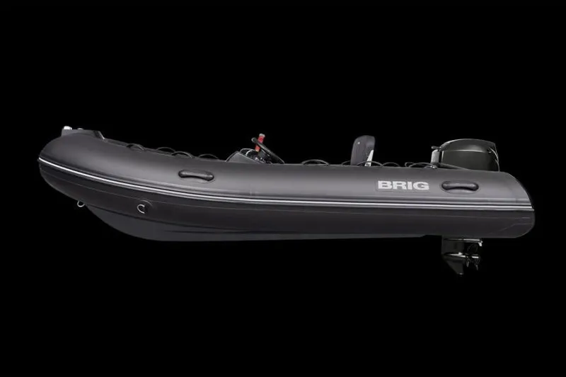 Slide: The Image of Manufacturer Provided Image: 2026 Brig Falcon Tender 360 inflatable boat, side view. - 1