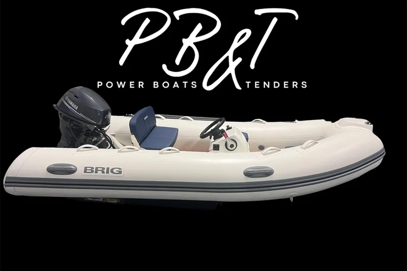The Image of 2026 Brig Falcon 360 inflatable boat with Yamaha engine, showcased by Power Boats & Tenders. - 0