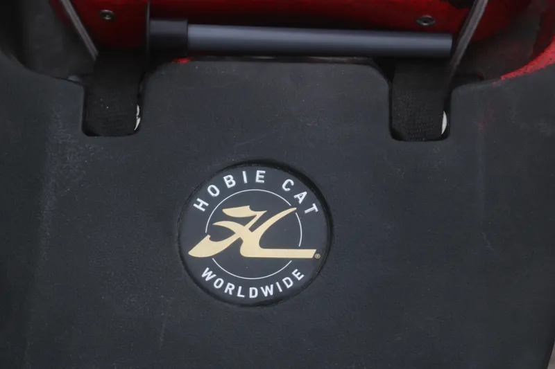 Slide: The Image of Hobie Cat Worldwide logo on 2023 Mirage Pro Angler 14 kayak. - 5
