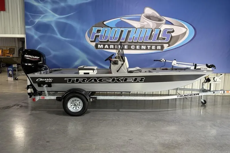 The Image of 2026 Tracker Bass Tracker Classic CC boat on display at Foothills Marine Center. - 1