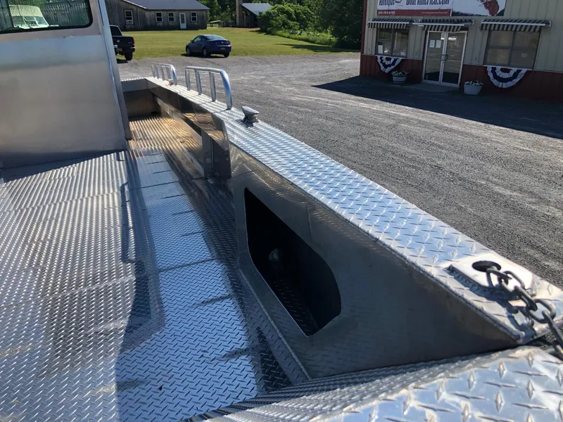 Slide: The Image of The image shows a workboat deck with a non-slip metal floor. - 8
