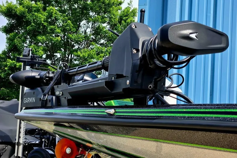 Slide: The Image of 2027 Phoenix 721 ZXL boat with Garmin equipment, featuring sleek design and advanced technology. - 14