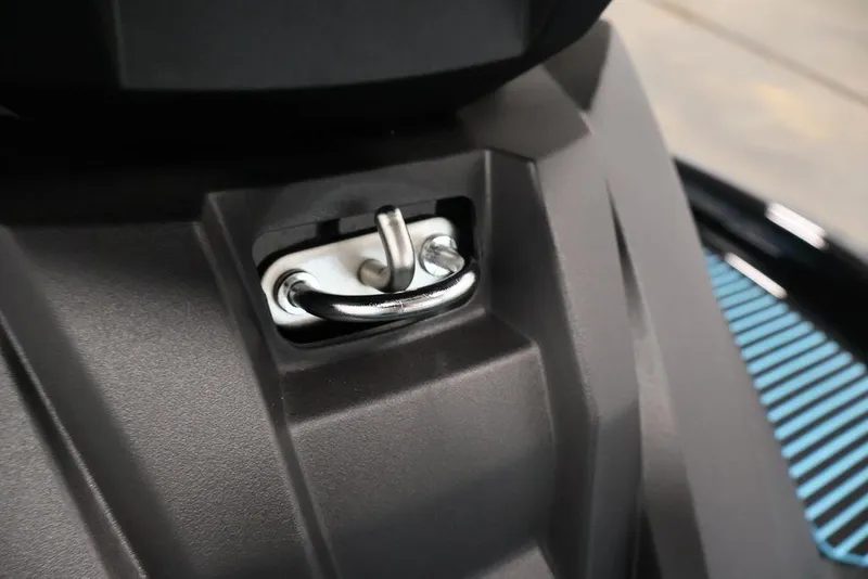Slide: The Image of Close-up of 2026 Yamaha WaveRunner VX Deluxe tow hook detail. - 17