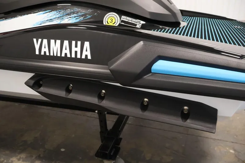 Slide: The Image of 2026 Yamaha WaveRunner VX Deluxe, sleek design with bold branding and modern features. - 16
