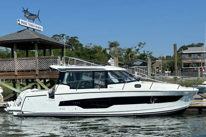 Slide: The Image of 2026 Jeanneau NC 1095 Coupe Series 2 docked at Bridge Tender Marina. - 1