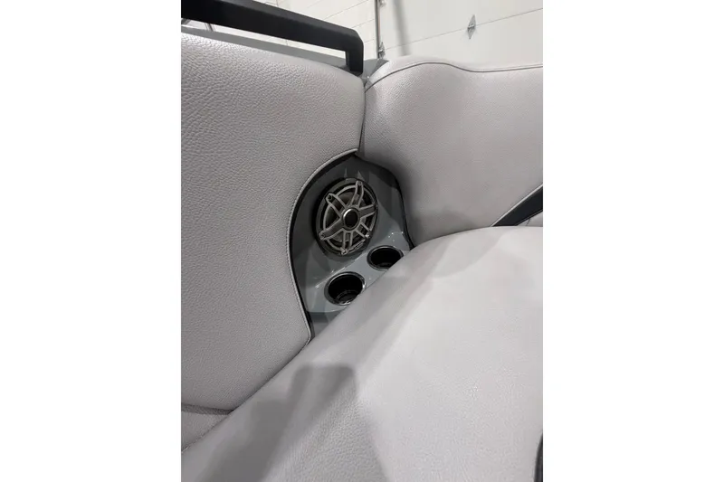 Slide: The Image of 2024 MB B52 23 Classic interior with speaker and cup holders. - 14
