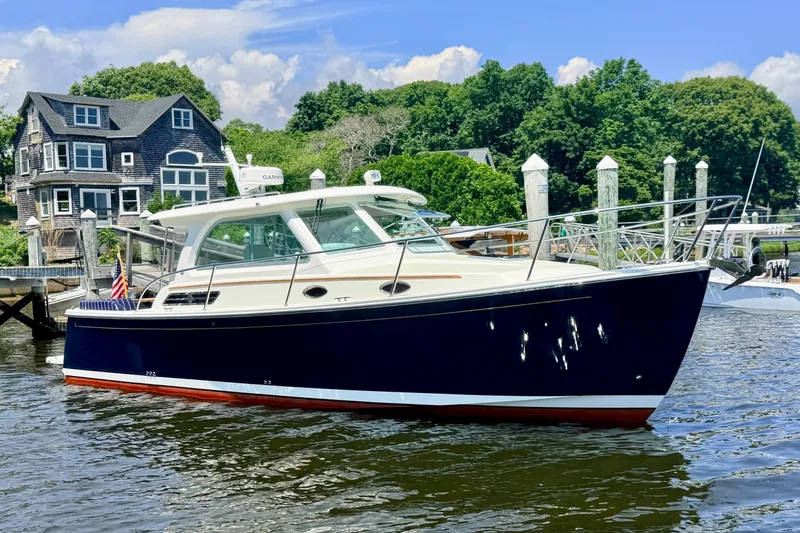 Slide: The Image of 2018 Back Cove 32 “LA PATRONA” Offered by Northstar Yacht Sales - Please Contact: Chris Carney, CPYB at 401-633-2070 - 1