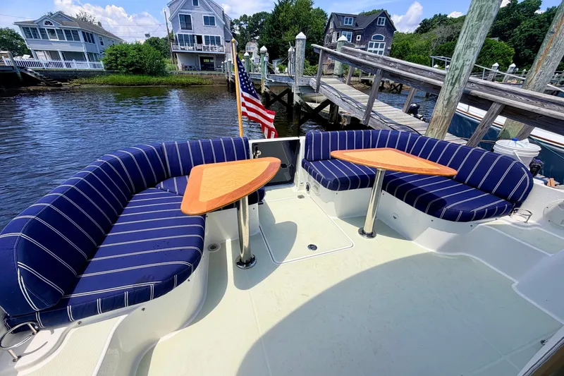 Slide: The Image of 2018 Back Cove 32 “LA PATRONA” Offered by Northstar Yacht Sales - Please Contact: Chris Carney, CPYB at 401-633-2070 - 7
