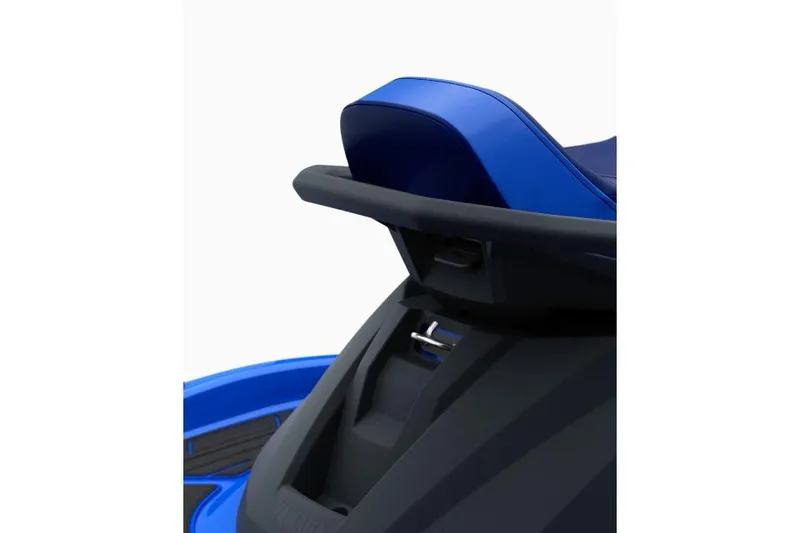 Slide: The Image of Manufacturer Provided Image: 2026 Yamaha WaveRunner VX Limited, rear seat view, blue and black design. - 6