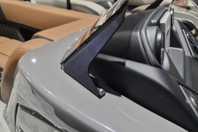 Slide: The Image of 2026 Sylvan L3 SLZ dashboard with sleek design and modern controls. - 16