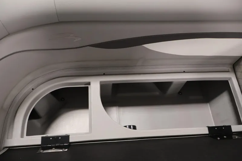 Slide: The Image of Interior storage compartment of 2023 Bennington SV 22 Quad Bench boat. - 14