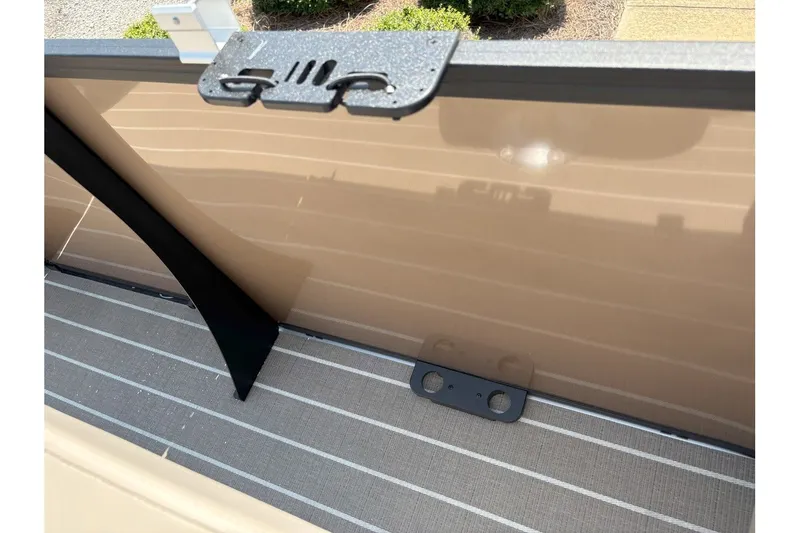 Slide: The Image of Close-up of the interior of a 2026 Bentley Pontoons FISH 200 CW. - 17