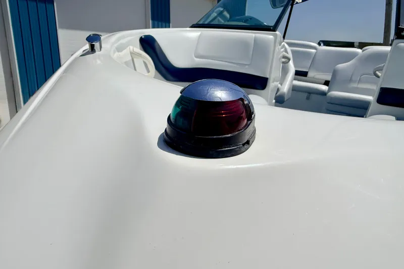 Slide: The Image of 2004 Bombardier SEADOO Utopia 185 boat interior with navigation light detail. - 51