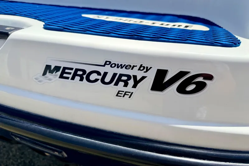 Slide: The Image of 2004 Bombardier SEADOO Utopia 185 with Mercury V6 EFI engine decal. - 11