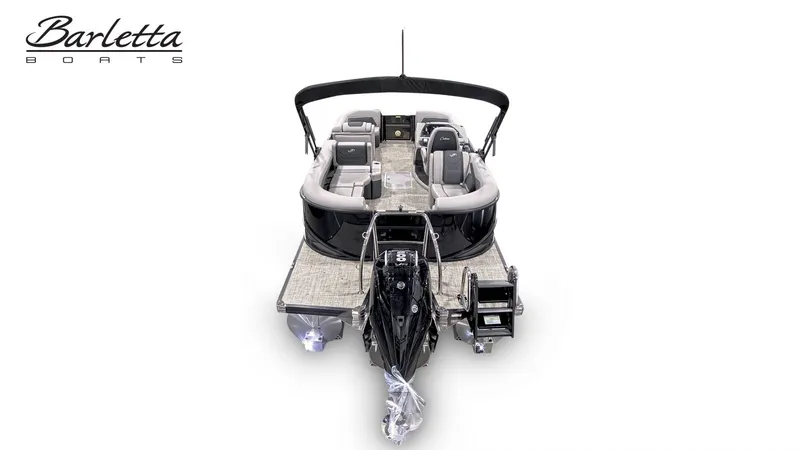 Slide: The Image of 2027 Barletta Cabrio C22Q with spacious deck and comfortable seating. - 5